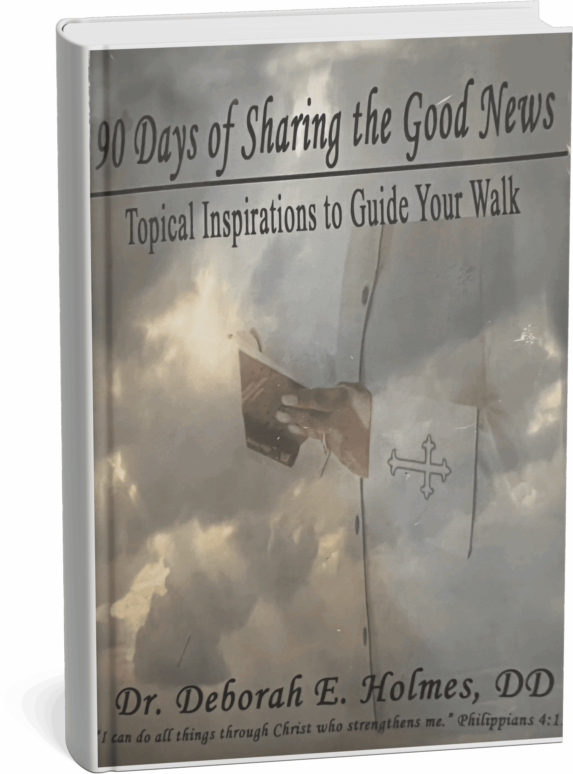 DEH book mockup-min 90 Days of Sharing the Good News Book